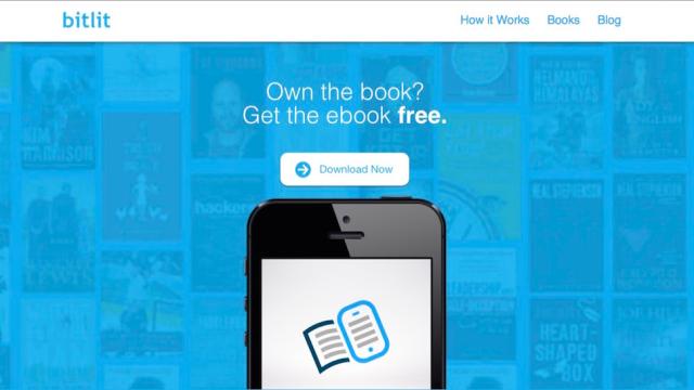 BitLit Offers Free And Cheap Ebooks If You Own The Physical Copy