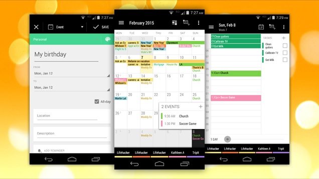 Business Calendar Gets A New Interface And Task Lists