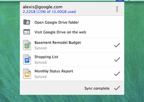 Google Drive App Updated With Upload Status And Bandwidth Limiter