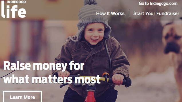 Indiegogo Life Helps You Crowdsource For Personal Causes