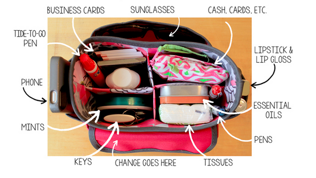 Switch Purses Effortlessly With A Craft Caddy 
