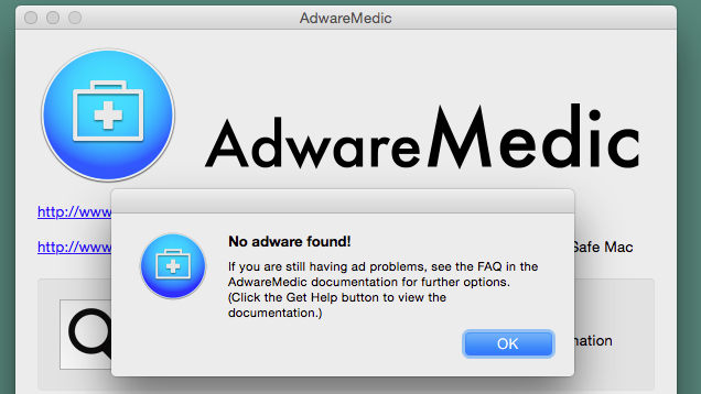 Adware Medic Removes Macintosh Malware