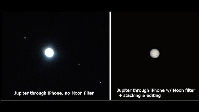 Take Photos Of Space With Your Smartphone, Filters And A Telescope