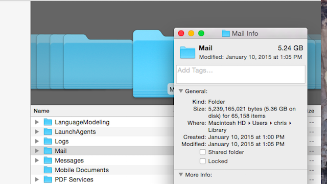 Save Space In The OS X Mail App By Disabling Attachment Downloads