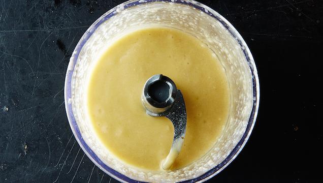 Blend Bread Into A Dressing For An Egg-Free Creamy Texture
