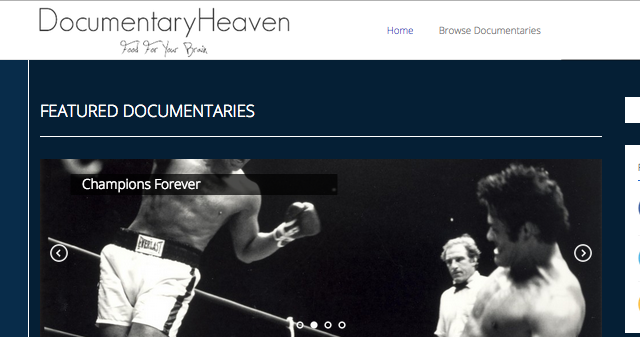 Watch Thousands Of Free Movies At Documentary Heaven