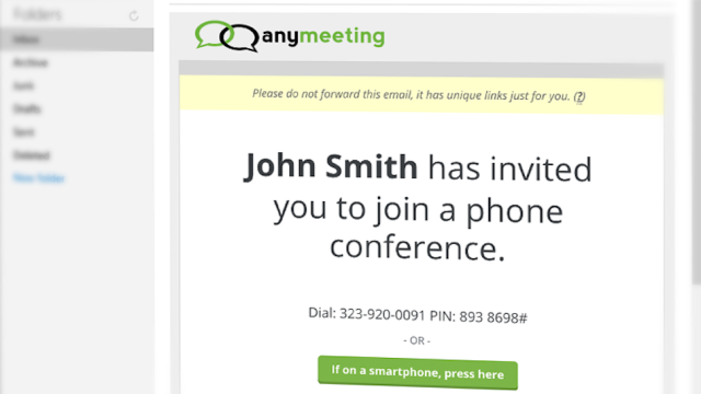 AnyMeeting Sets Up Conference Calls In Minutes With One Email