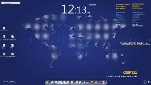 The Global Monitor Desktop