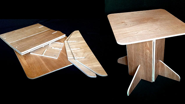 Build A Simple, Sturdy Table That Folds Flat For Easy Storage