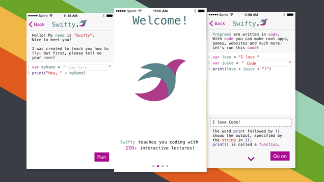 Swifty Teaches You To Code In Swift On Your iPhone Or iPad