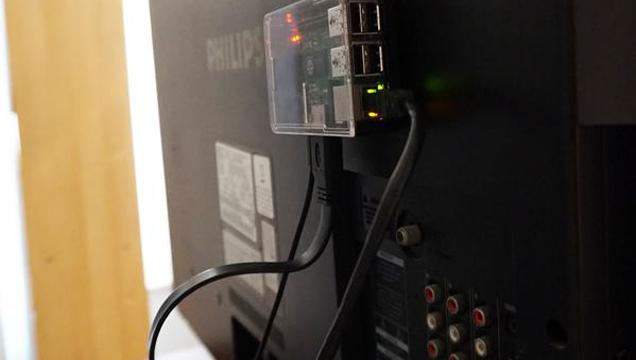 Hang Your Raspberry Pi On The Back Of Your TV With Velcro