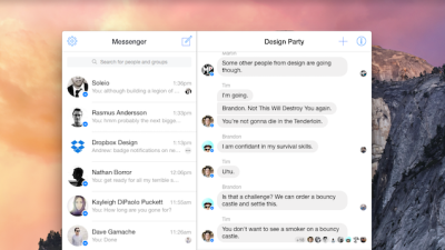Messenger For Mac Turns Facebook Messenger Into An App
