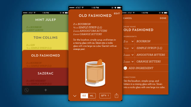 Highball For iPhone Collects And Shares Cocktail Recipes