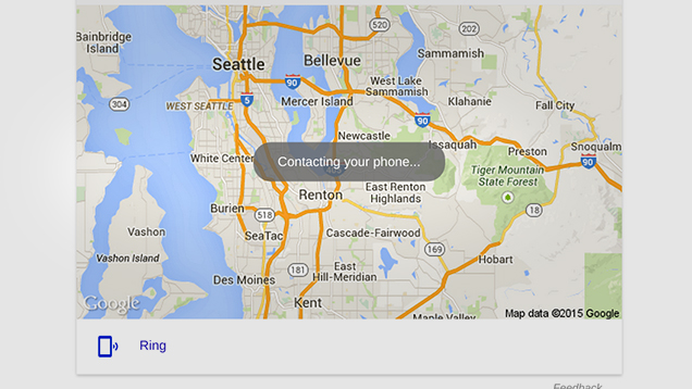 Type ‘Find My Phone’ Into Google To Locate Your Android Device