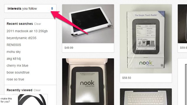 Remove Suggested Items From Your eBay Home Page