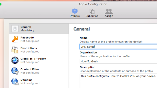 Make Your Own VPN Configuration Profile For iOS To Simplify Setup