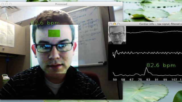 The Webcam Pulse Detector Shows Your Life Signs Using Your PC’s Camera