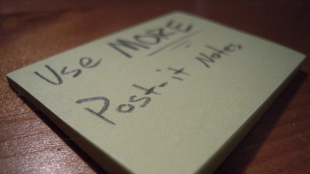 Persuade People To Complete Tasks With Personalised Sticky Notes