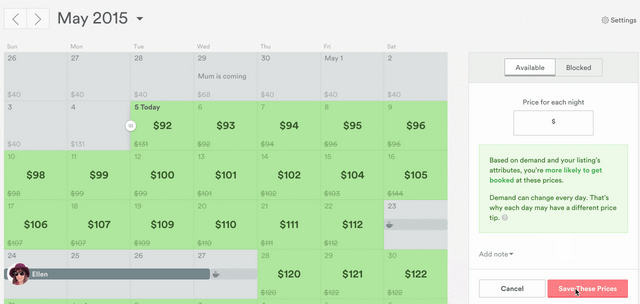 Airbnb’s New Pricing Tool Makes It Easier For Owners To Set Prices