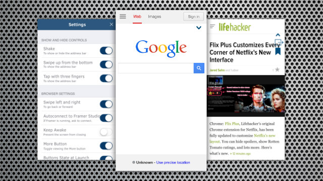 Browsy Is A Fullscreen, Distraction-Free Browser For iOS