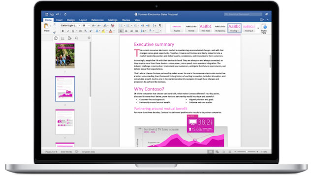 Office For Mac 2016 Is Now Available For Office 365 Subscribers