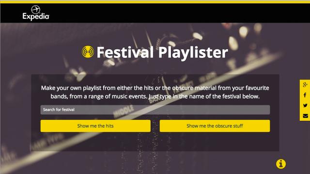 Festival Playlister Builds Spotify Playlists Based On Big Music Events