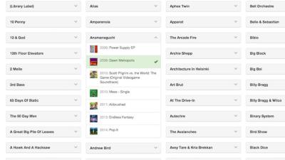 Discographer Scans Your iTunes Library For Artist’s Missing Albums