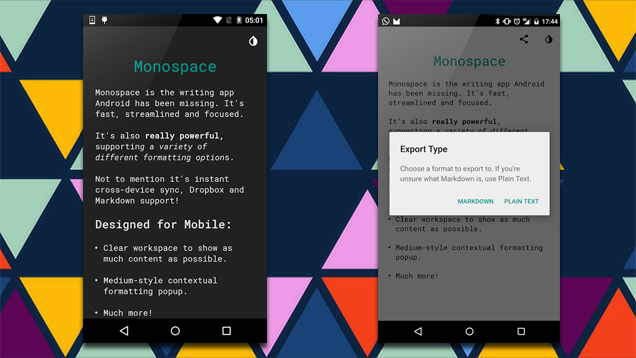 Monospace Is A Distraction-Free Text Editor For Android