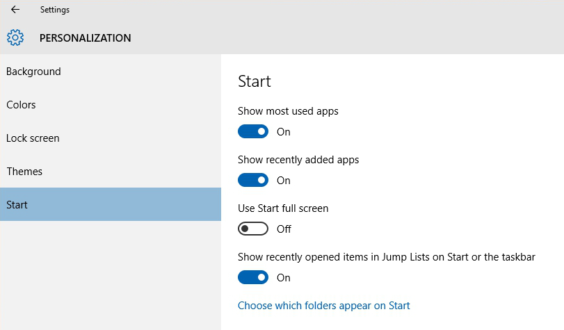 How To Customise The Windows 10 Start Menu