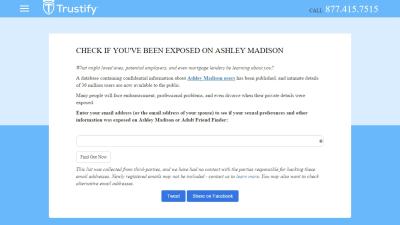 Check If Your Data Was Leaked In The Ashley Madison Hack