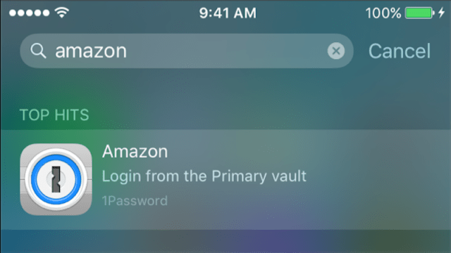 1Password For iOS Adds Multitasking And Spotlight Search Support