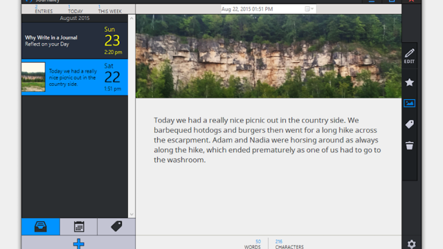 Journaley Is A Simple, Free, Private Journaling App For Windows