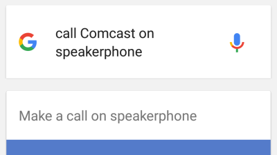Call Someone On Speakerphone With A Google Now Command
