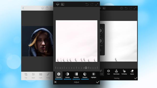 Photoshop Fix Is A Simple Photo Retouching Tool For iOS