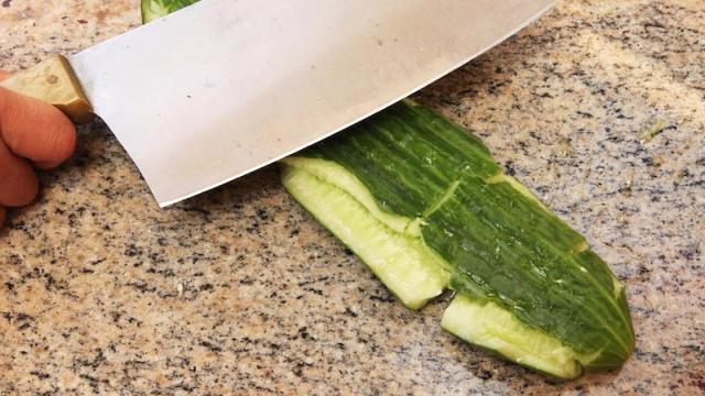 Smash Cucumbers Before Brining For Fast, Tasty Pickles
