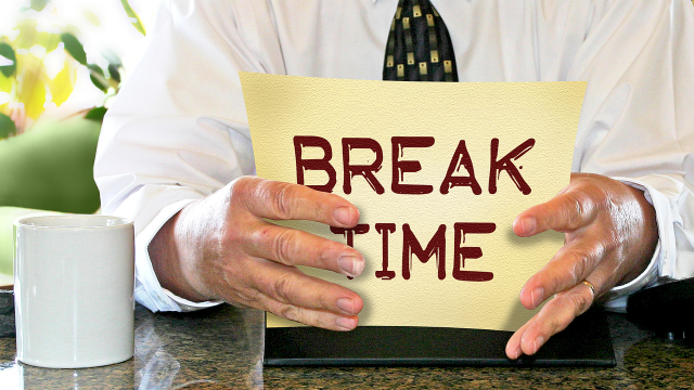 Take Your Work Breaks Earlier In The Day For A More Productive Day