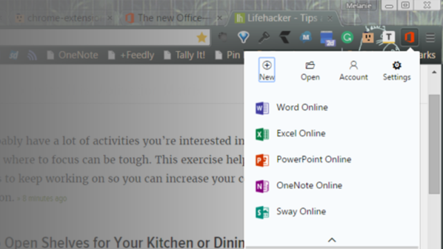 Office Online Adds A Chrome Extension And Skype Integration