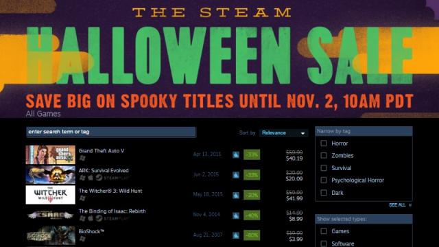 The Steam Halloween Sale Is On Now