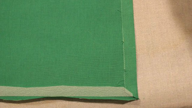 Make A DIY Pocket Square With Fabric And Hem Tape