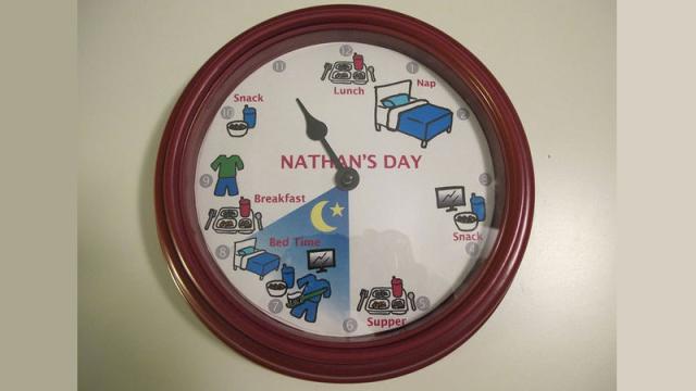 Make A Custom Clock For Your Toddler’s Daily Routine