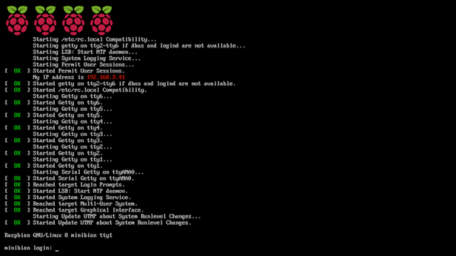 Minibian Is A Minimal Version Of Raspbian For The Raspberry Pi