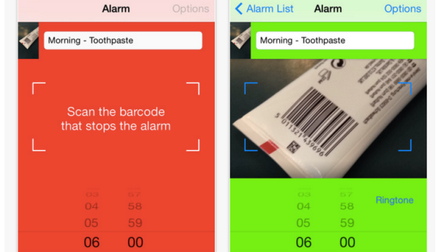 Barcode Alarm Clock Forces You To Get The Day Started