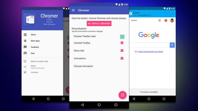 Chromer Makes Browsing From Third-Party Apps More Like Browsing In Chrome
