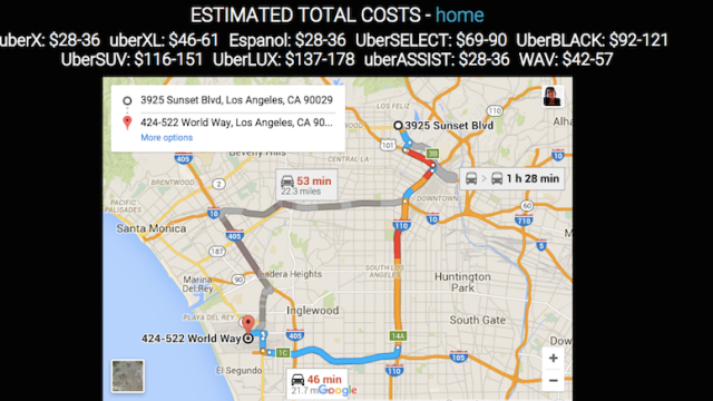Uber Estimate Makes It Easy To Compare Fare Prices