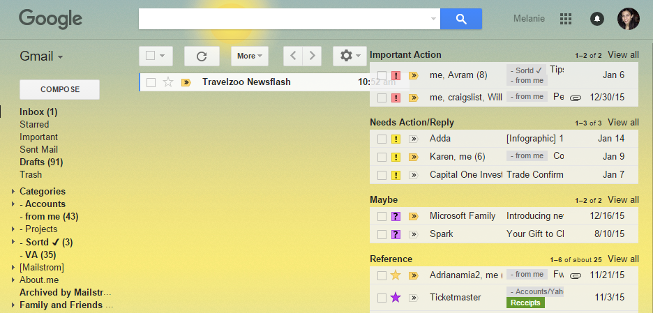How I Finally Organised My Messy Inbox With Sortd