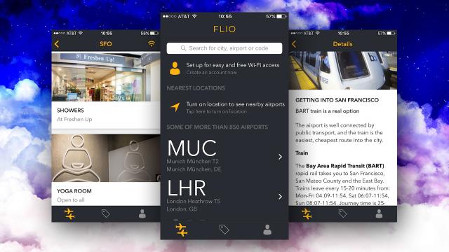 FLIO Lists Everything You Need To Know About An Airport In One App