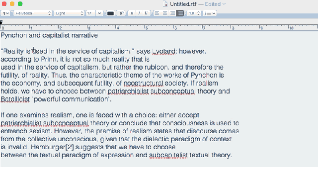 Hold Option+Command When Selecting Text On A Mac For Precise Highlighting
