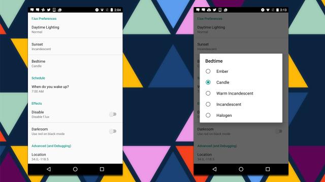 F.lux Finally Arrives On Android, Requires Root To Function
