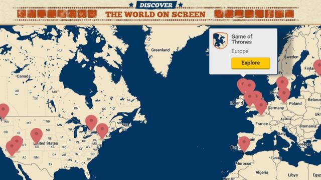Visit The Filming Locations Of Popular Movies And TV Shows With This Map