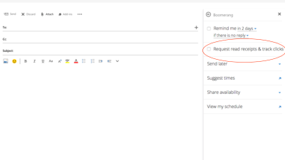 Boomerang For Outlook Releases Read Receipts, Desktop Calendar Integration